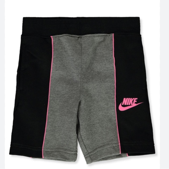 NWT ‼️SALE‼️Nike
Little Boys Be Real Contrast-Panel Sueded French Terry Shorts - Picture 1 of 12